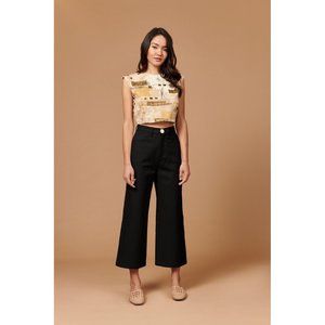 Whimsy + Row Flora Pant Black